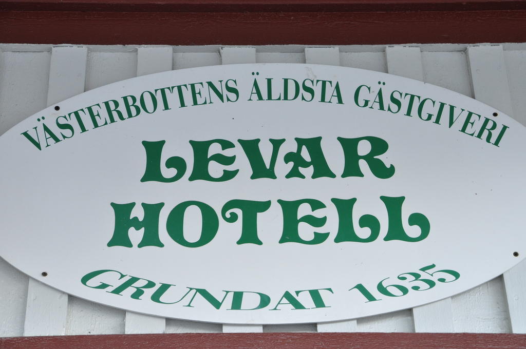 Levar Hotell & Gaestgiveri Nordmaling Exterior foto